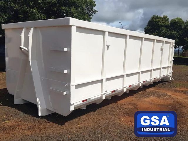 GSA Industrial: Caçamba estacionária para grãos em Sinop MT